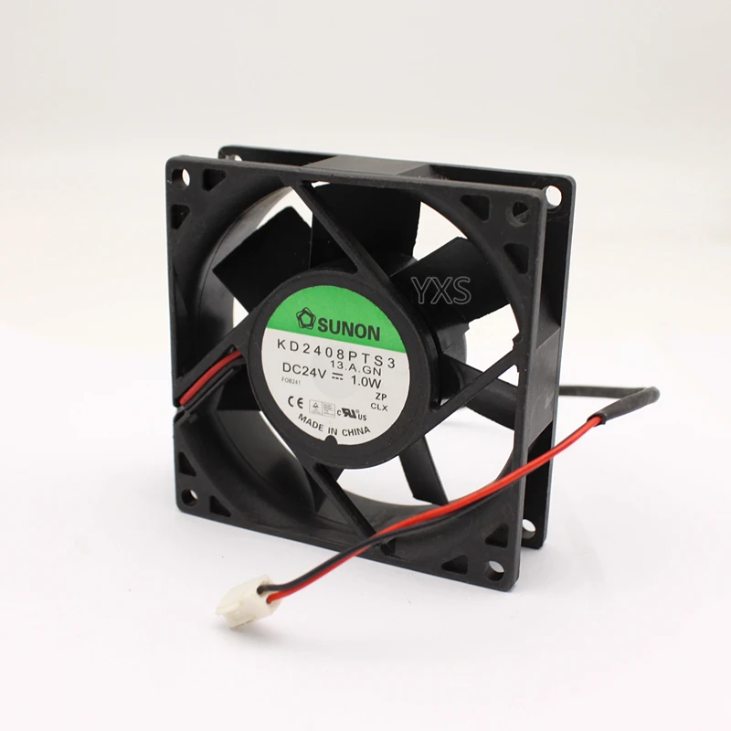 KD2408PTS3 1.0W 8025 DC 24V 8CM 80*80*25MM 2200RPM Axial Cooling Fan | Электроника