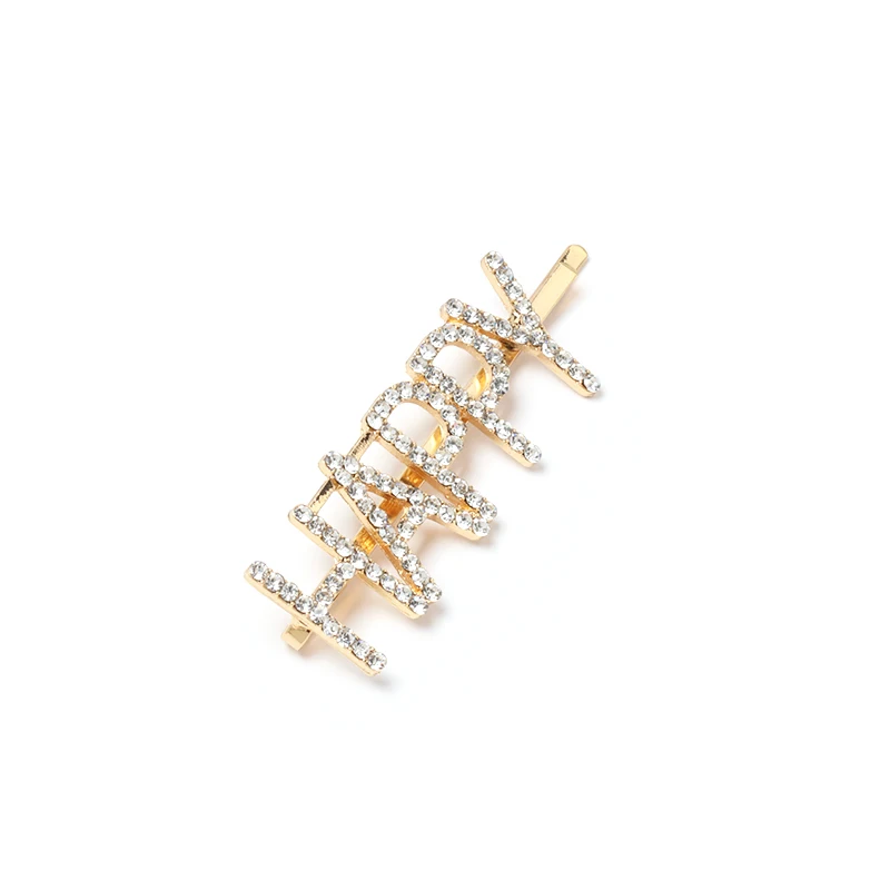 60053-WH Fashionsnoops Корея Для женщин металлические заколки для волос с искусственным жемчугом, расшиты разноцветными бусинами и Заколки для волос неправильные геометрические волос Средства для укладки волос - Окраска металла: 60053-WH