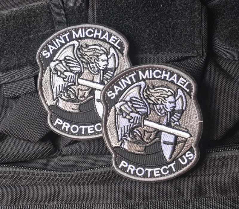 Военный Патч Saint Michael армейский военный 3D знак нарукавная нашивка|us patch|armband