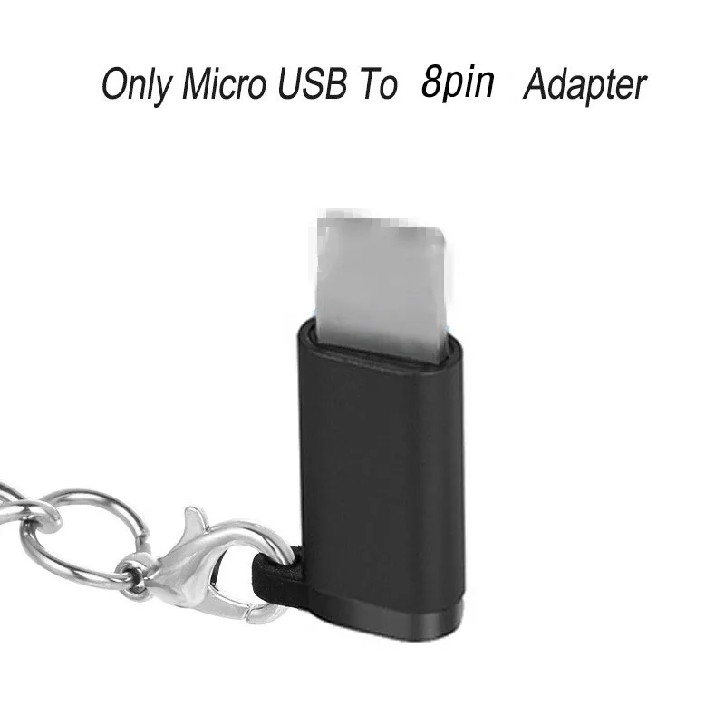 Micro to 8pin 1/2/3 м Micro Usb зарядный кабель Microusb для зарядки телефона провода для huawei samsung Galaxy J7 J5 J3 A6 A7 2 м 2 м - Цвет: Micro to 8pin