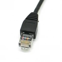 Billig 100 Teile/los 3ft 100 Cm 8P8C FTP STP UTP Cat 5e Männlichen Auf Buchse Lan Ethernet Netzwerk Verlängerungskabel Mit Schalttafeleinbau Löcher