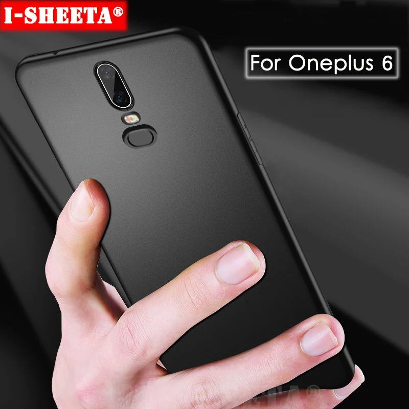 For OnePlus 6T 6 Shockproof Matte Soft Silicone TPU Protective Back Cover for Oneplus 1+6 1+6T One Plus Oneplus6 Case |