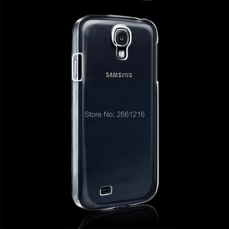 S4 i9500 Жесткий ПК чехол ультра тонкий прозрачный жесткий пластиковый Защитная