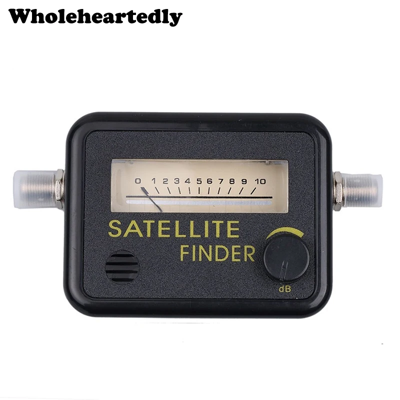 

Original Satellite Finder Find Alignment Signal Meter Receptor For Sat Dish TV LNB Direc Digital TV Signal Amplifier Satfinder
