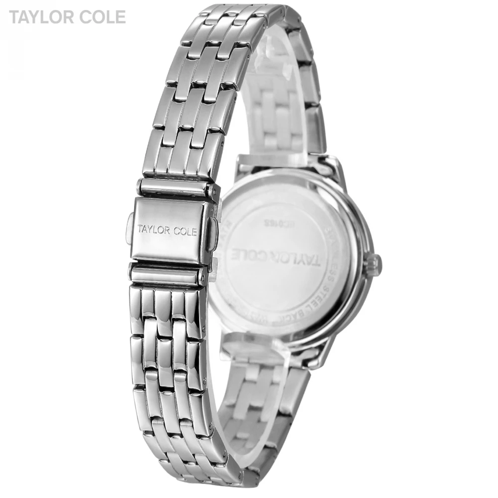 Женские кварцевые часы Taylor Cole из нержавеющей стали с ремешком подарок/TC128|wristwatch