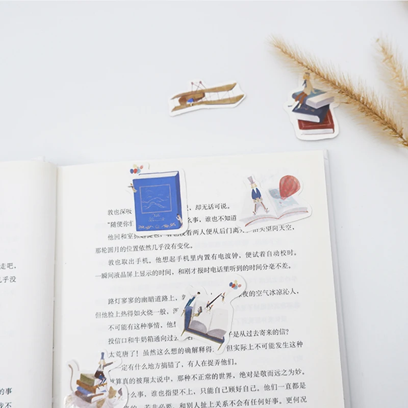 

45 Pcs/Box learning paper stickers decoration stickers DIY for craft diary album scrapbooking planner label sticker