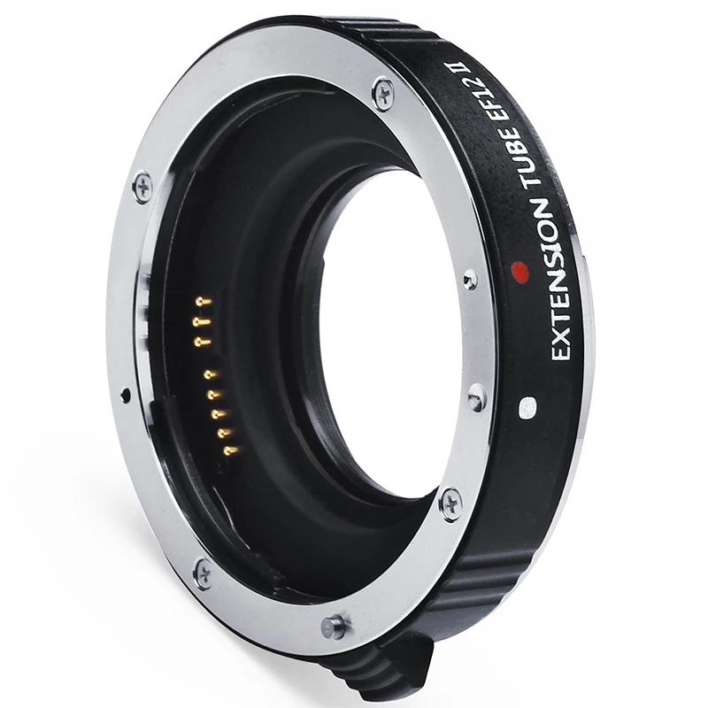 EF12 металлическое Крепление автофокус AF макро Удлинительное Кольцо для объектива