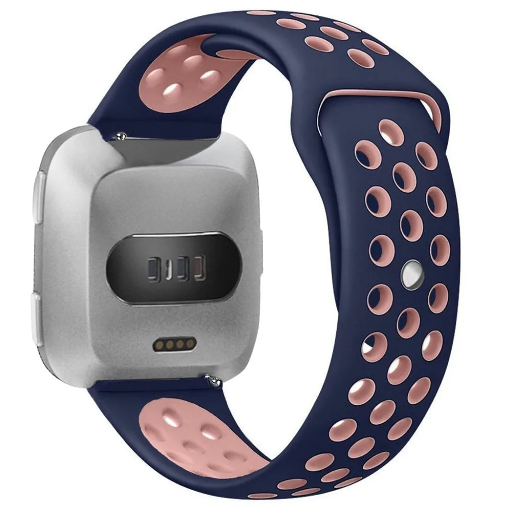 Ktab умные аксессуары ремешки для часов Fitbit Versa женщин Мягкий силиконовый