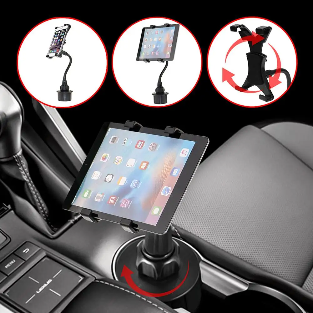 Универсальный автомобильный держатель для стакана 7 '' 10'' планшетов iPhone iPad