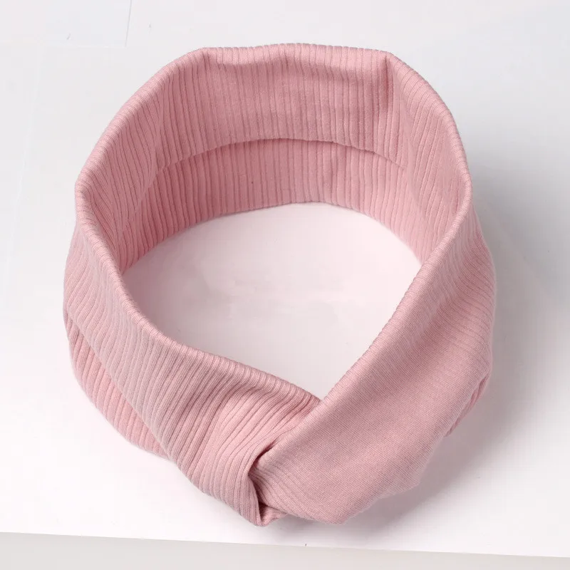 1pcs Women Headband New Turban Headwraps Girls Makeup Winter Screw Thread Elastic Hair Band Twisted Knotted Accessories |