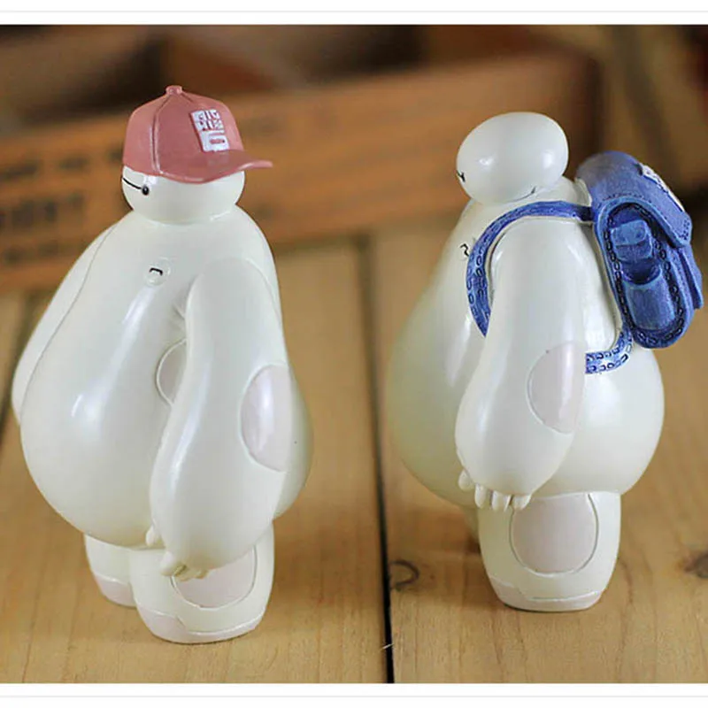 Новые Автомобильные украшения теплые мужские изделия из смолы baymax Мультяшные