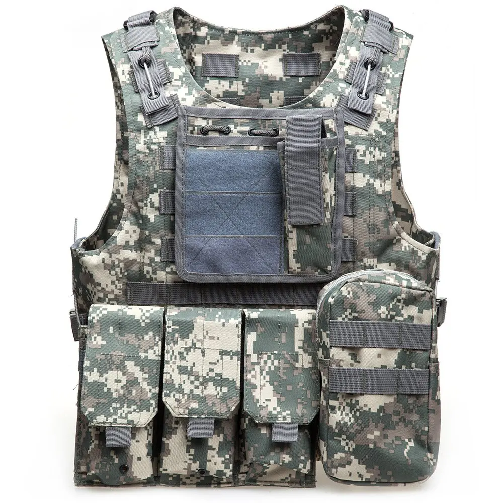Охотничий жилет Камуфляж для охоты военный тактический Wargame Body Molle Armor CS наружное
