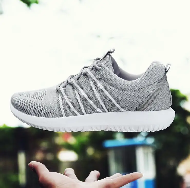 2017 summer new flying air mesh casual sports running shoes for men fashion trend men's breathable wild | Спорт и развлечения
