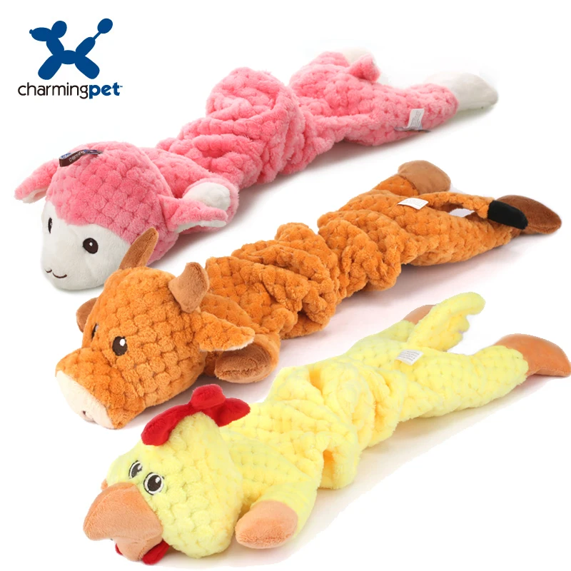 Charmingpet игрушки для собак обезьяна курица крупного рогатого скота обучающие