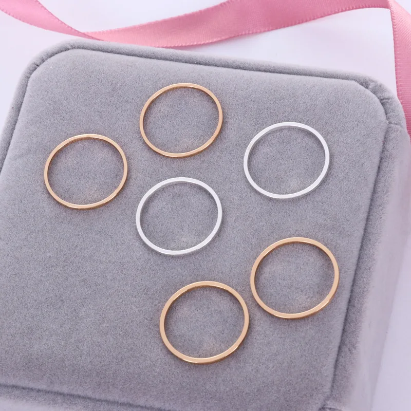 

Copper Round Circle Hanging Charms Gold Silver dia 19mm DIY Handmade Jewelry Accessories 50PCS