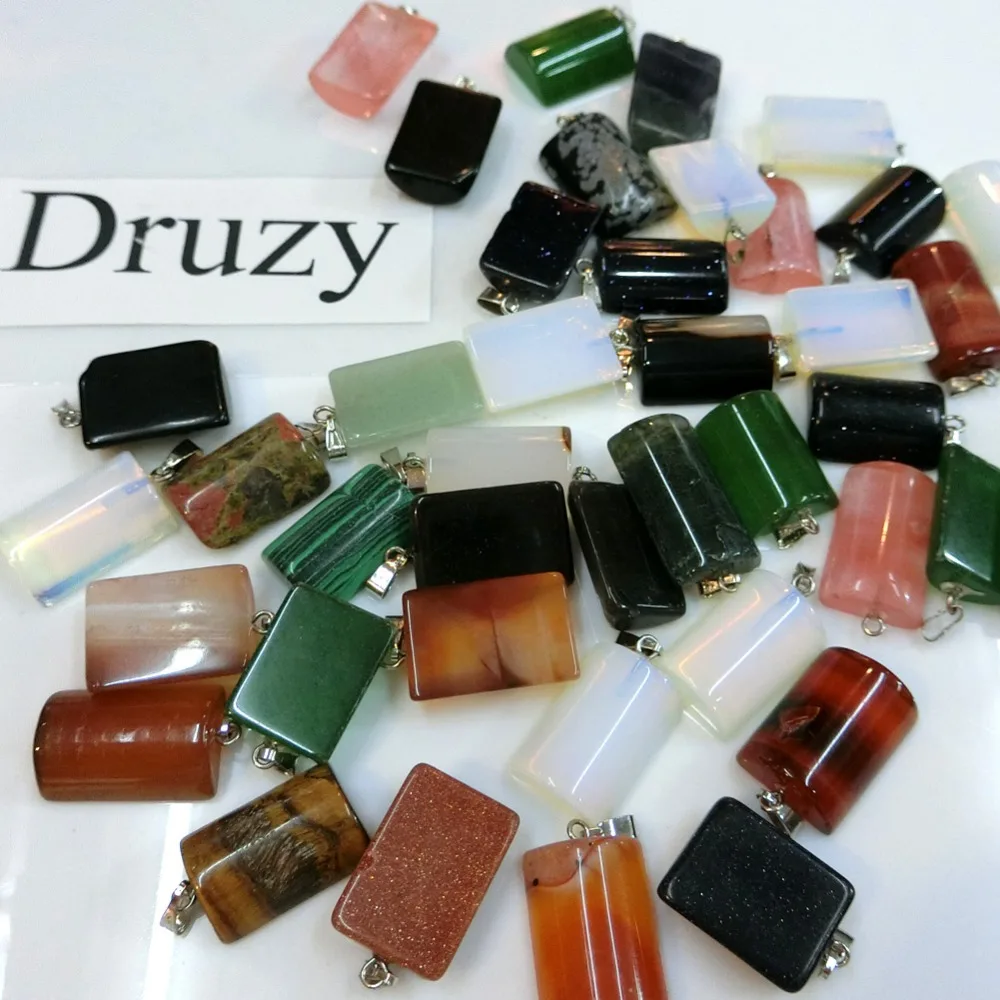 Seven chakra хит продаж подвеска из натурального кристалла высокое количество