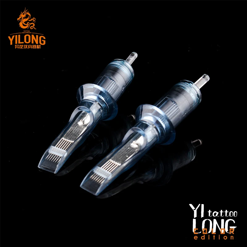 

10pcs Disposable Tattoo Cartridge Needles Sterilized Charmant Permanent Makeup Machine Gun Tattoo Pen Accessories