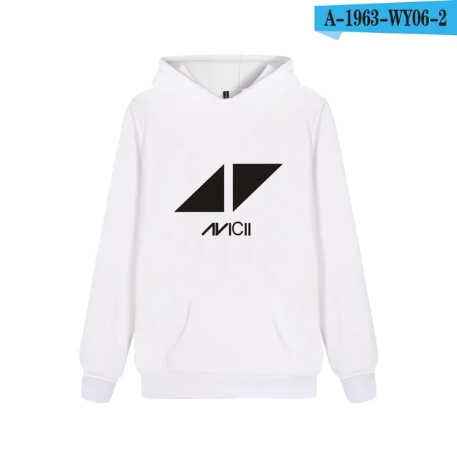 white DJ толстовки avicii для мужчин/женщин Повседневная Толстовка с длинным рукавом Уличная пуловер весна осень толстовка хип хоп куртка пальто одежда - Цвет: white