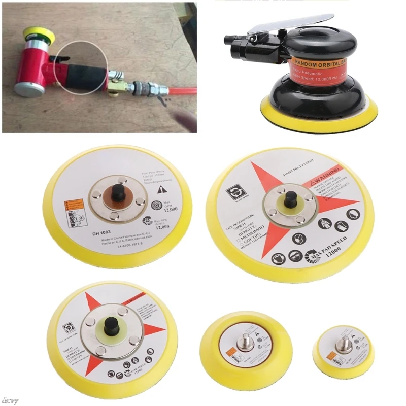

Polishing Sander Backer Plate Napping Hook Loop Sanding Disc Pad 3" 75MM