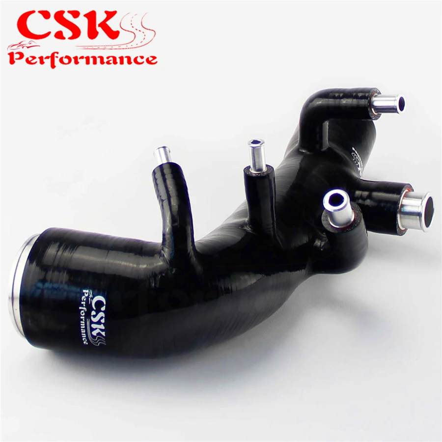 Силиконовый Впускной шланг Turbo для Subaru Impreza GDB EJ20 STI WRX MK 7 ~ 8 черный |