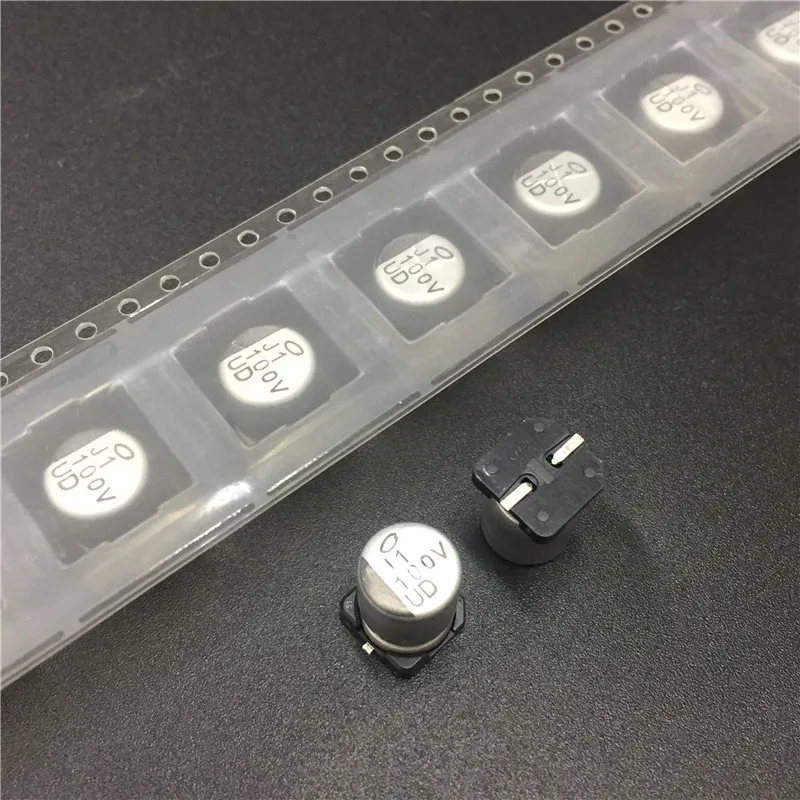 10 шт. 100 мкФ 35 в NICHICON UD серии 8x10 мм 35V100uF низкое сопротивление чип Типа SMD