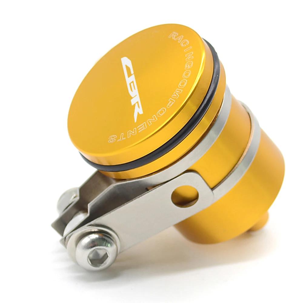 Золотой Для Honda CBR600RR CBR 600RR 600 RR 2007-2012 CNC задний тормозной бак сцепления моторная жидкость резервуар масло крышка чашки - Цвет: Золотой