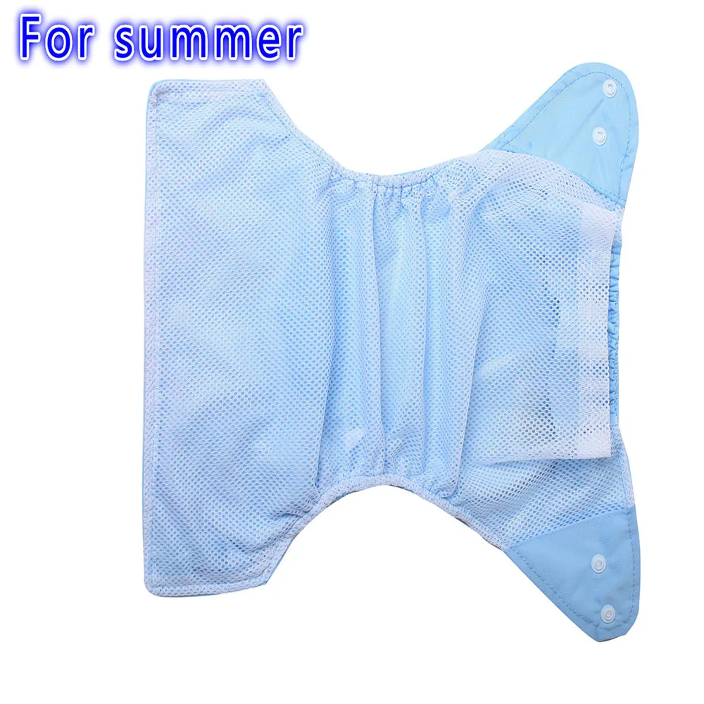 Многоразовый тканевый подгузник для младенцев Мягкий моющийся регулируемый