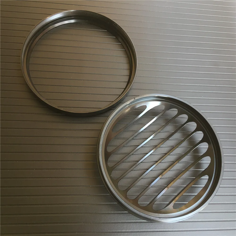 5 3/4 &quotCNC фары свет Гриль Крышка для Harley Sportster XL 883 1200 2004 2014 2005 2006 2007 2008 2009 2010 2011 2012