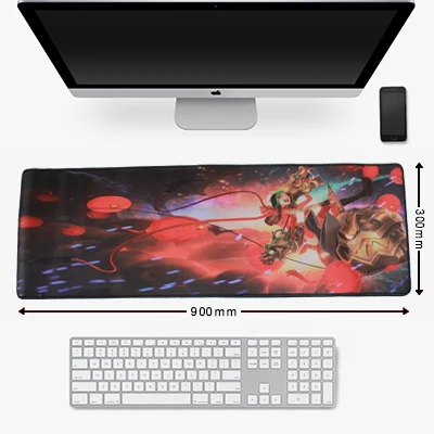 Игровой коврик для мыши большого размера 900x300 мм с замком для ноутбука, компьютера, геймера, клавиатуры, механический коврик для мыши, нескользящий коврик для ПК, коврики для мыши - Цвет: 3
