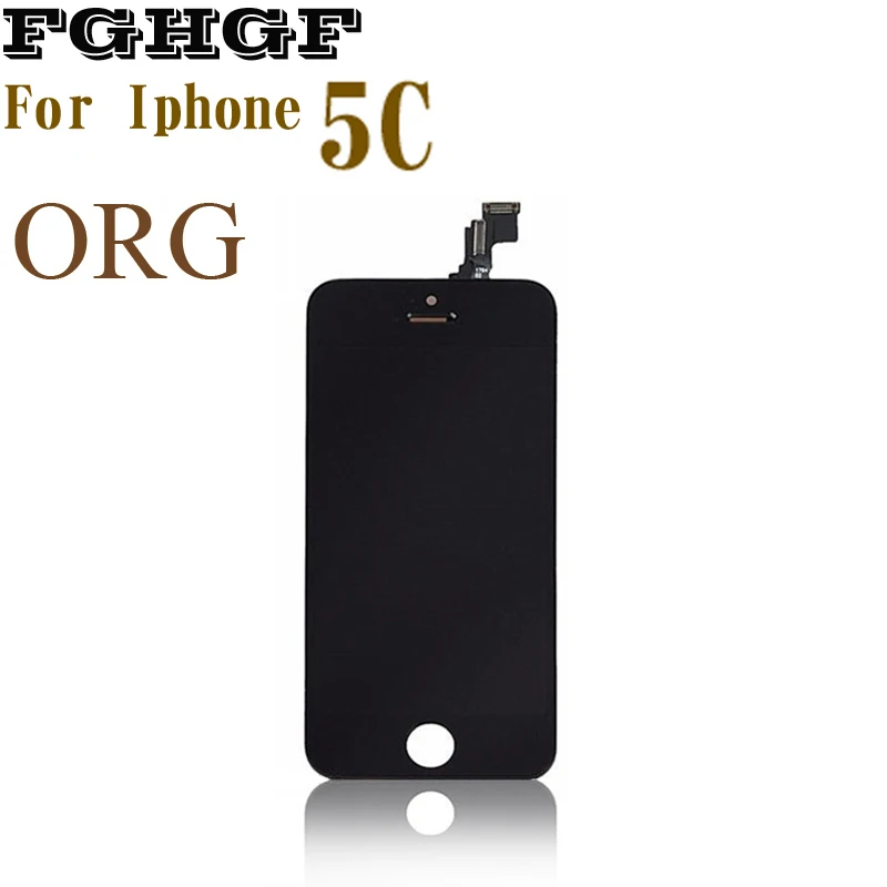 Org fghgf мобильного телефона ЖК дисплей Экран 3 шт./лот для iPhone 5C Дисплей с сенсорным