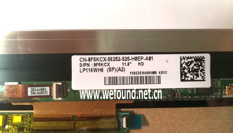 100% Оригинальный сенсорный экран для ноутбука 11 6 дюйма LP116WH6 SPA2 (SP)(A2) полностью