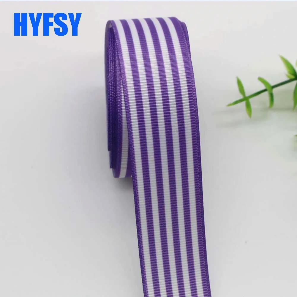 Полосатая лента hyfsy 10027 7/8 22 дюйма 1 дюйм 25 мм материал для банта волос ручной