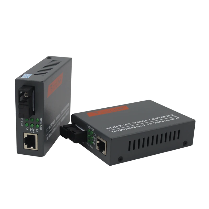 1 пара HTB-GS-03 A/B гигабитный волоконно-оптический медиа-конвертер 1000 Мбит/с
