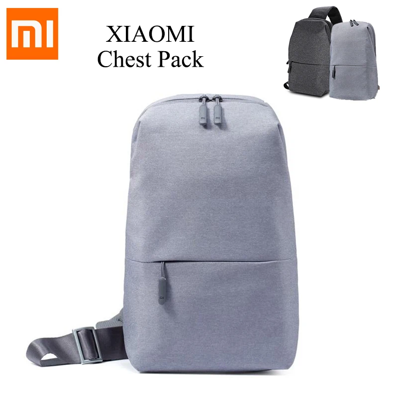 Оригинальный Xiaomi Mi рюкзак городской для отдыха сумка мужчин и женщин маленький