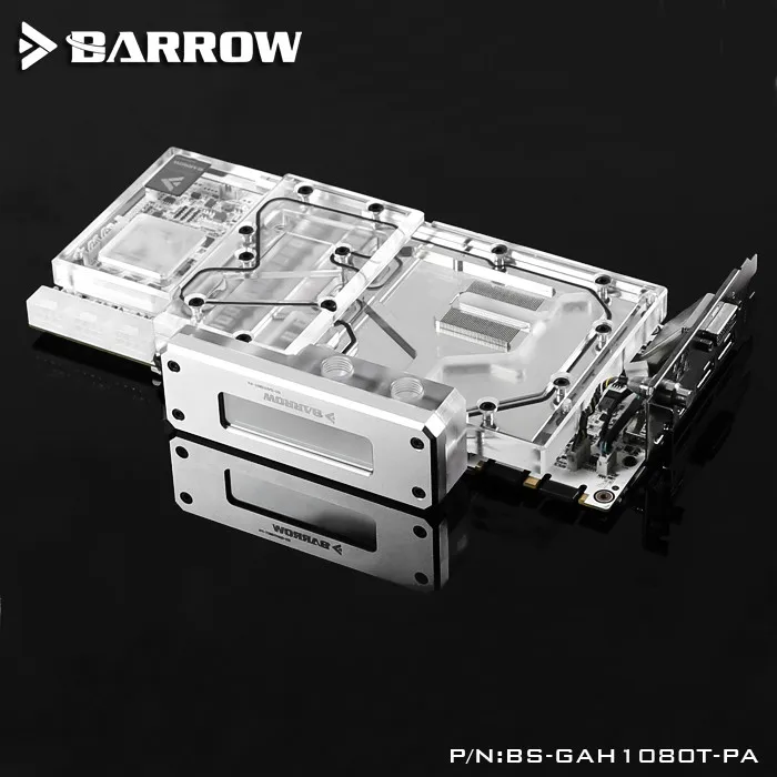 Барроу BS GAH1080T PA LRC 2 0 полное покрытие графическая карта водяного охлаждения блок