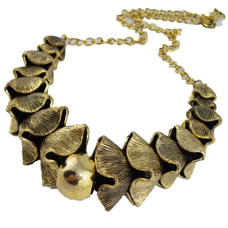 Модные Винтажные Чокеры CirGen Готическая металлическая Геометрическая цепь