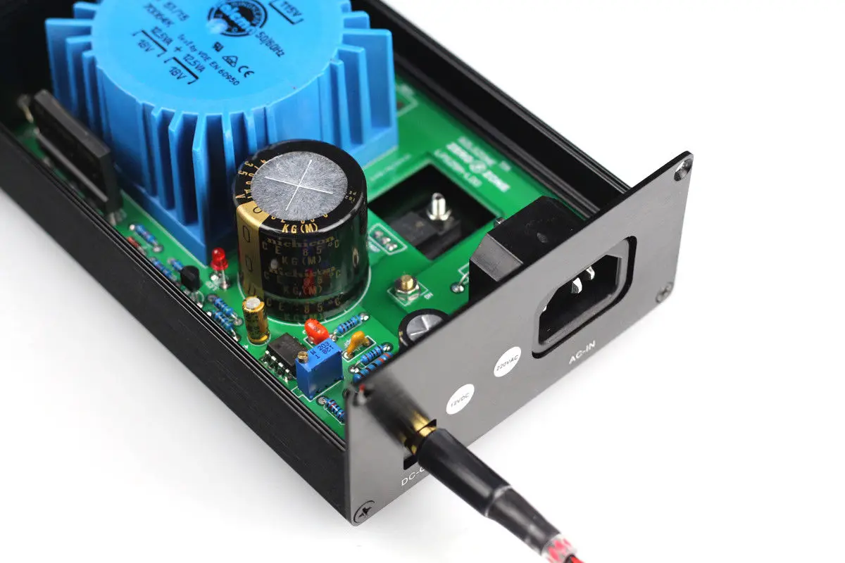 ZEROZONE Hiend 25 Вт DC12V Линейный источник питания для DAC/preamp/amp наушников и т. Д. L4-24 |