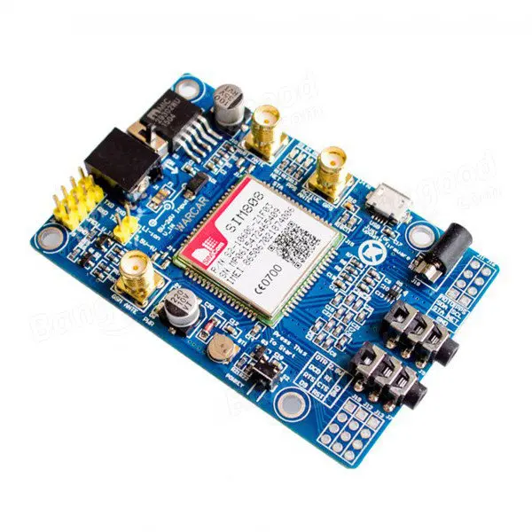 SIM808 модуль GSM GPRS плата GPS IPX SMA с GPS-антенной для ARDUINO Raspberry Pi Поддержка 2G 3G 4G SIM-карты |