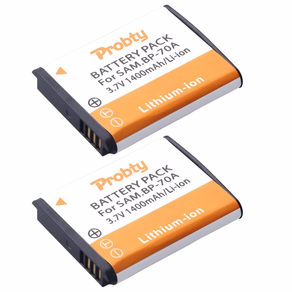 Зарядное устройство Probty 2x для Samsung ST90 ST100 ST150F ST700 ST6500 SL50 SL600 SL605 SL630 WB30F WB35F WB50F ES70 ES80