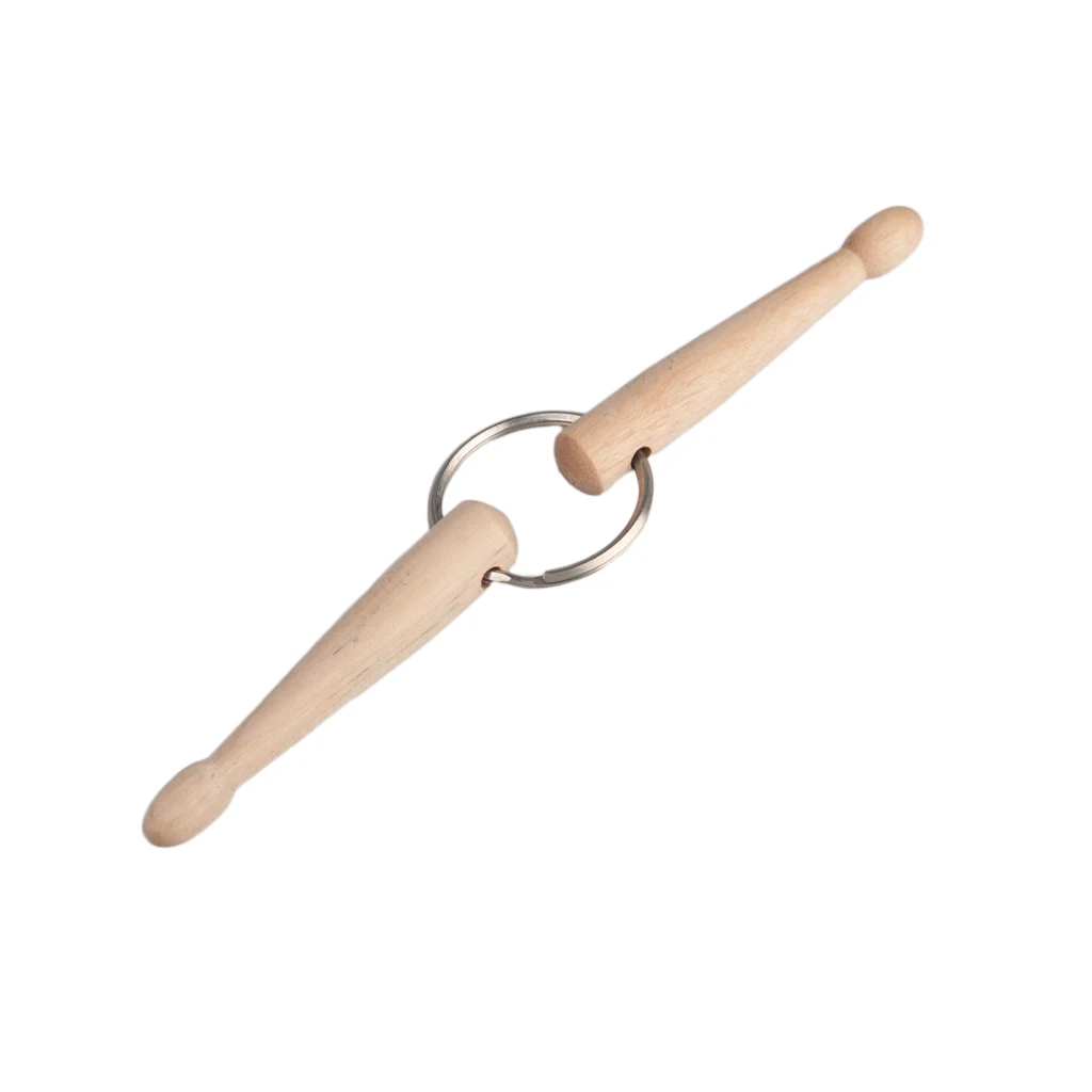 Мини ударный инструмент 2 барабанные палочки деревянные умные мини-барабан