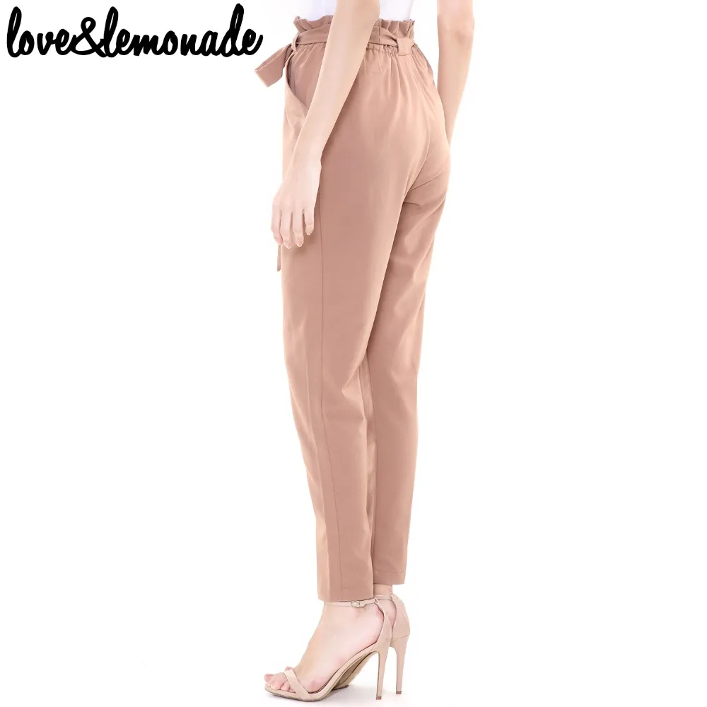 Брюки с оборками и поясом на талии Love & Lemonade. LM 6023|love love|love lemonadelove belt |