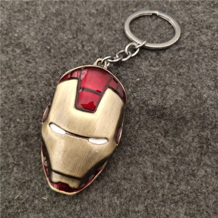 Новинка брелок с Мстителями автомобильный человеком пауком Бэтменом Железным