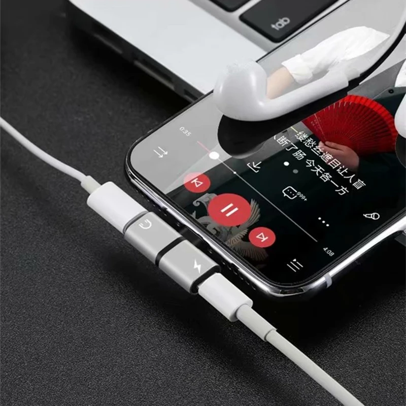 Адаптер T type 1 Папа 2 мама для зарядки интерфейса с прослушиванием музыки или