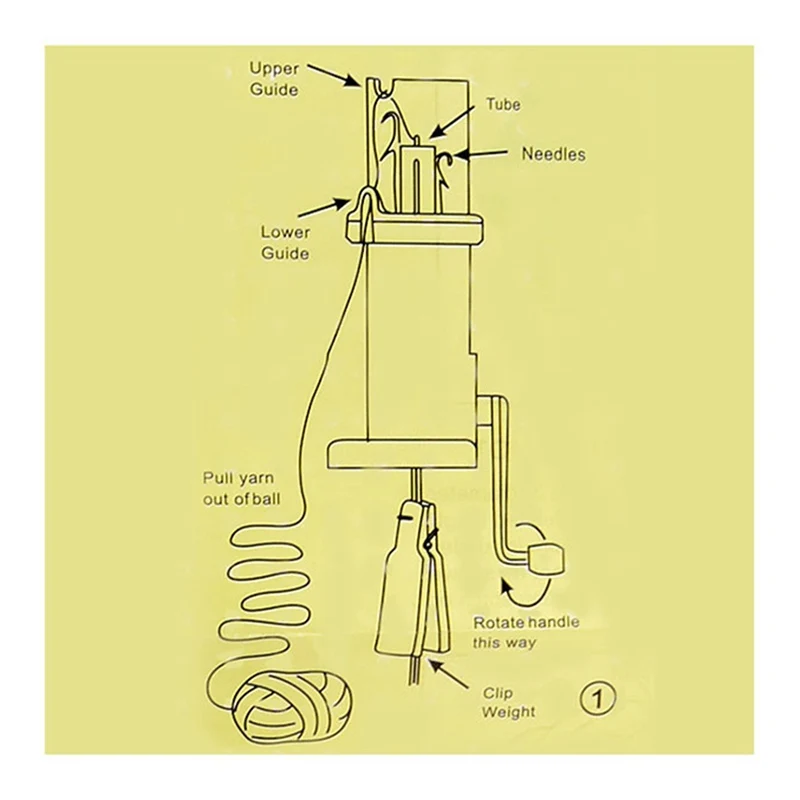Hoomall брендовый инструмент для вязания 1 набор ручная работа простой рыбий хвост