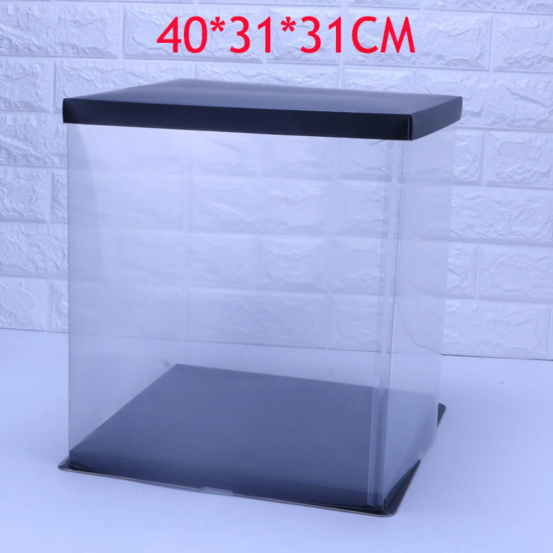 Gift Box Цветок Роза панда игрушки 40 см/15,75 ''пены медведь ремесла дома автомобиль украшение для свадьбы дня рождения Валентина подарок подруге - Цвет: Gift Box