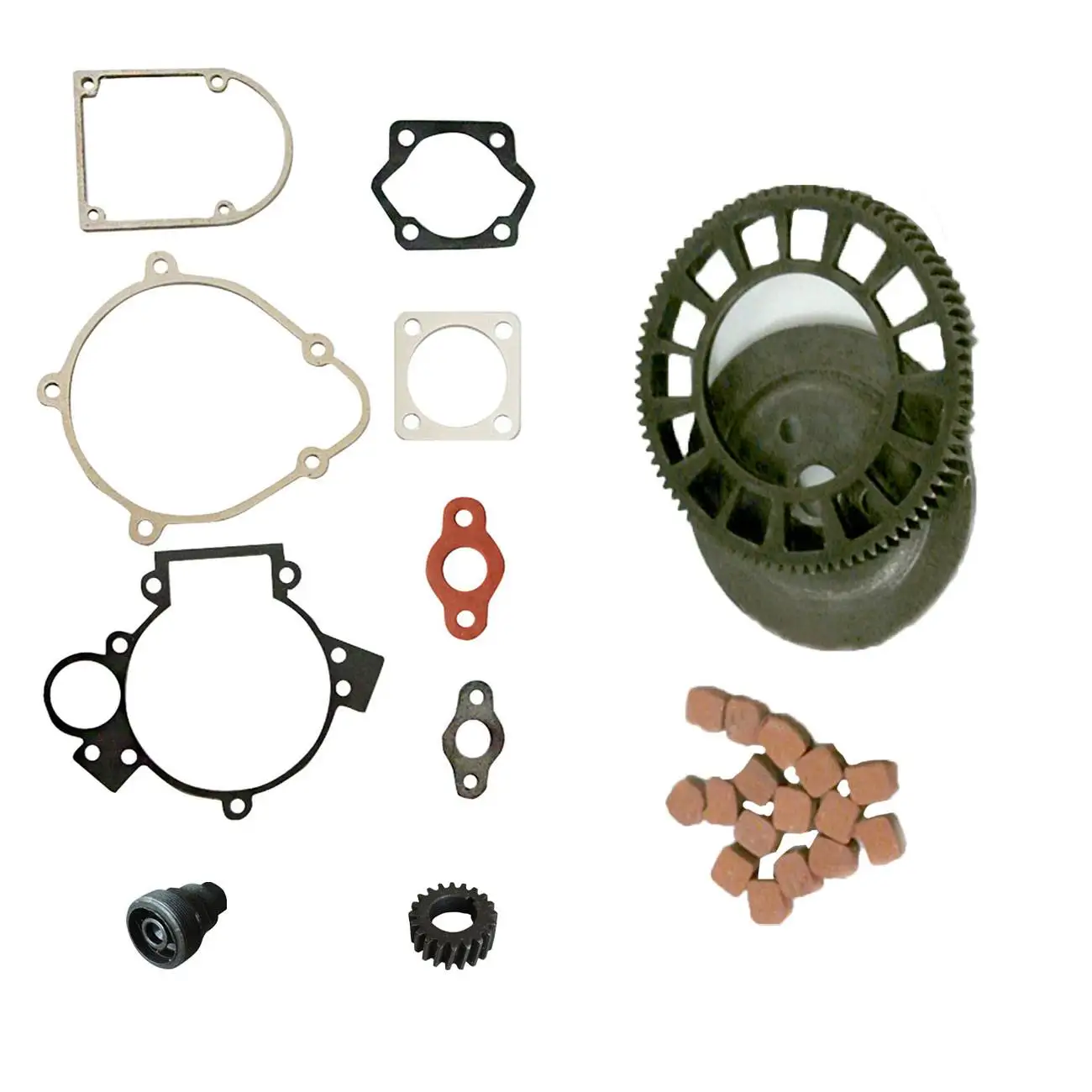 Набор фрикционных подушечек и накладок сцепления для 66cc 80cc моторизованный