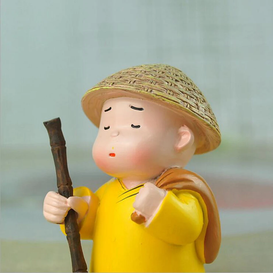 Фигурки Будды из смолы 3 шт./лот|3 pcs/lot|craft miniaturescraft figurines |