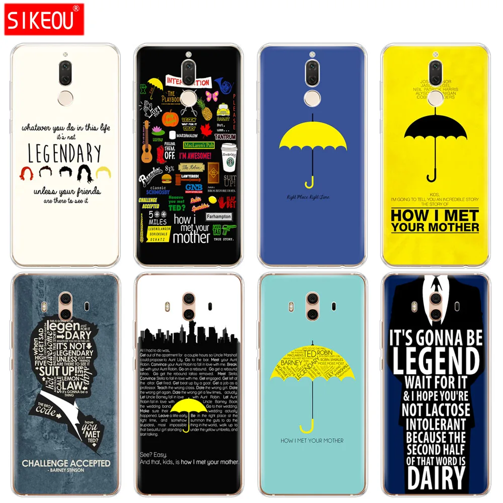 Силиконовый чехол для телефона Huawei mate 7 8 9 10 pro LITE how i met your mother himym quotes | Мобильные
