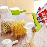 seal pour food storage bag clip snack sealing clip fresh keeping sealer clamp plastic helper food saver travel kitchen gadgets