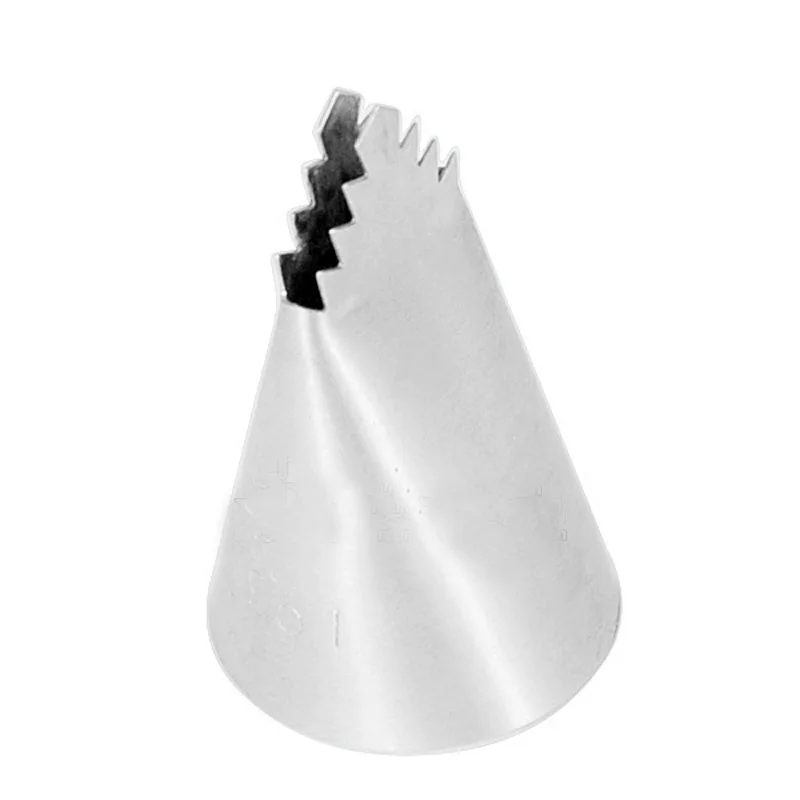 #95 трубка с листьями наконечник для украшения из нержавеющей стали глазурь